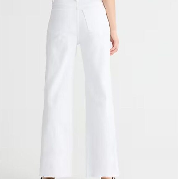 J. Crew BP461 Slim wide-leg jean in white wash NWT - Picture 3 of 12